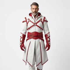 Assassin Creed inspired leather costume for men