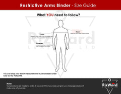 Deluxe Leather Restrictive Arms Binder For Women & Men