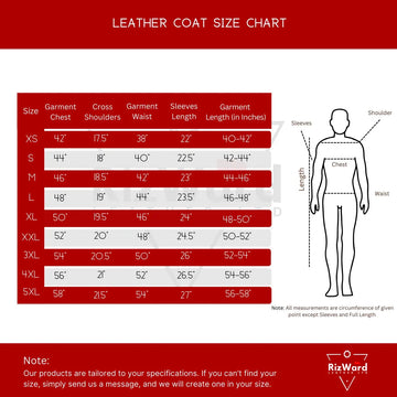 Heavy Duty Cowhide Leather Trench Coat- Steampunk Leather Coat - Winter Trench Coat For Men