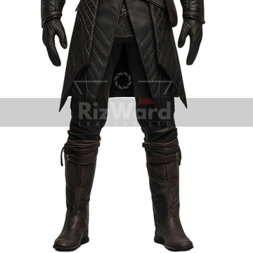 Handmade Leather Medieval Armour - Viking LARP Cosplay Armor - Geralt Leather Knight Armor - Witcher Warrior Armor Costume for Cosplay
