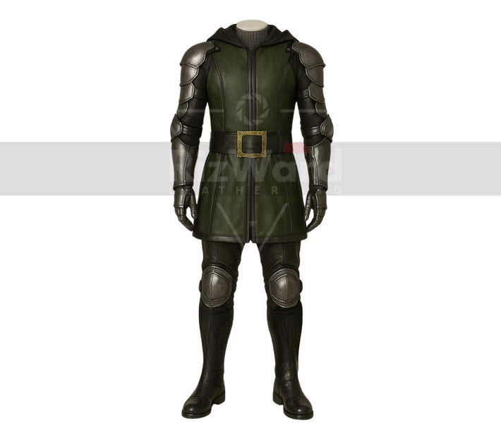 Handmade Leather Doom Armour - Doomsday LARP Cosplay Armor Gift - Leather Knight Armor - Warrior Armour Costume - Leather Tunic