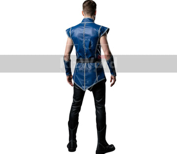 Medieval Viking Leather Jerkin with Pants Ren Faire Leather Vest Renaissance Rave Vest for Fantasy Cosplay Costume Medieval Jerkin Outfit