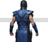 Handmade Mortal Kombat Sub-Zero Armor Set - Leather Ninja Costume for Cosplay - Samurai Hunter LARP Armour Suit - Mortal Kombat Armor
