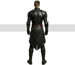 Handcrafted Dark Warlord Leather Armor - Rouge Viking Armour with Bracers - Medieval Gothic Armour - Samurai Knight Armor - Ren Fair Costume