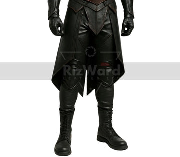 Handcrafted Dark Warlord Leather Armor - Rouge Viking Armour with Bracers - Medieval Gothic Armour - Samurai Knight Armor - Ren Fair Costume