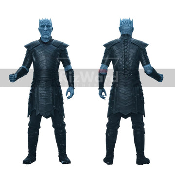 Handmade White Walker Leather Armor Suit - LARP Fantasy Armour Set - Medieval Gothic Warrior Armor - Rouge Night Commander Armour Costume