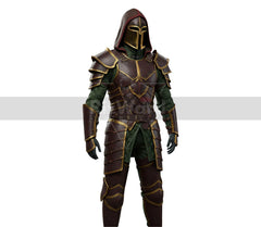 Regal Vanguard Assassin Leather Armor Suit - Medieval Knight Armour for Cosplay Costume - LARP Cosplay Samurai Armor - Leather Combat Suit