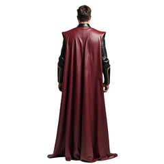 Marvel Superhero Inspired Leather Costume - God of Thunder Cape & Armour - Medieval Cosplay Cloak - LARP Festival Outfit - Renaissance Cloak