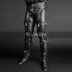 Black Rebellion Skin Tight -Sexy Women Leather Pants