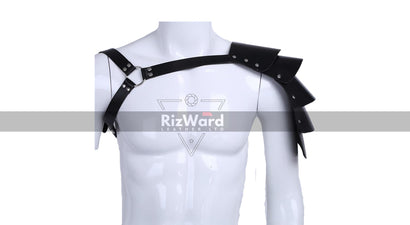 Viking Leather Shoulder Armor Pauldron Cosplay Steampunk