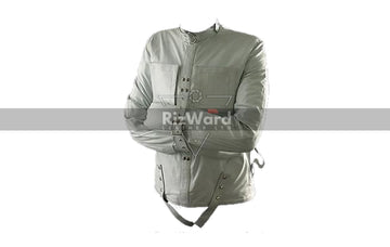 Strict White Strait Jacket with Arm Binder restraint